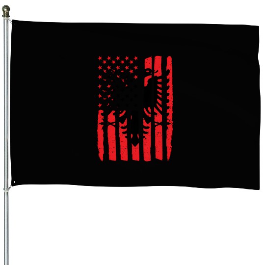 Albanian Usa Flag Kosovo Albanians House Flags