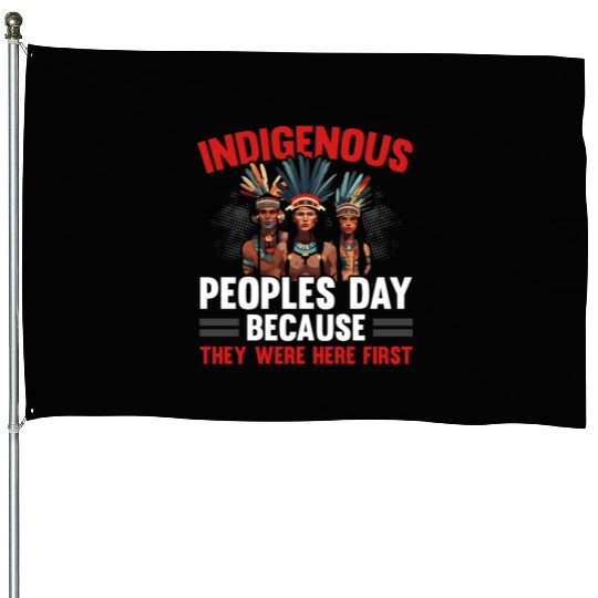 Aboriginal Indians Indigenous Native American Day House Flags