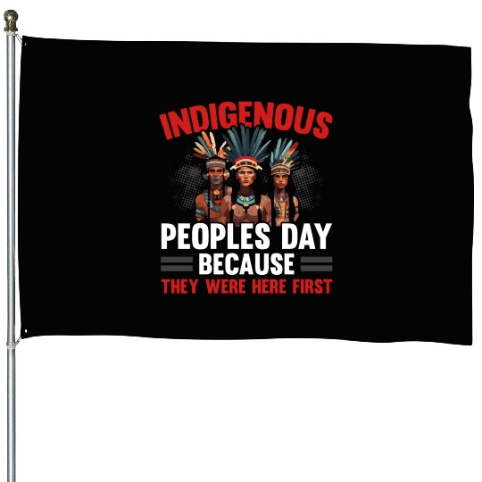 Aboriginal Indians Indigenous Native American Day House Flags