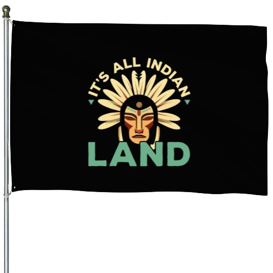 Aboriginal Indians Indigenous Native American Day House Flags