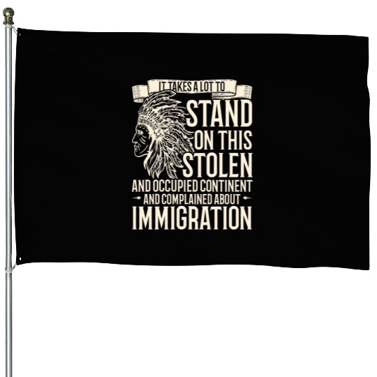 Aboriginal Indians Indigenous Native American Day House Flags