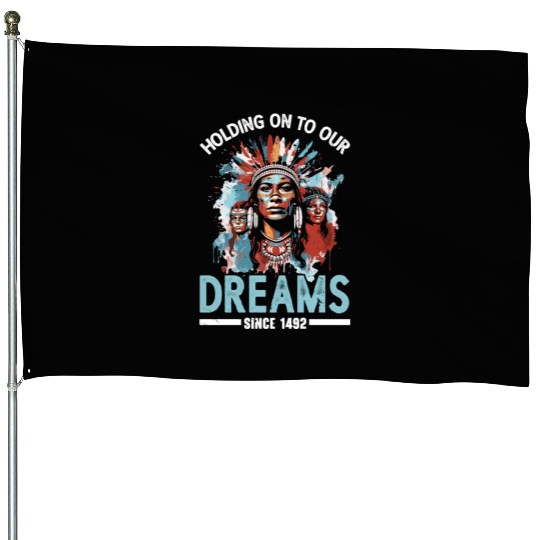 Aboriginal Indians Indigenous Native American Day House Flags