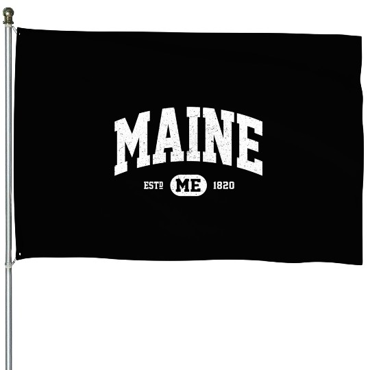 Maine Maine 207 House Flags
