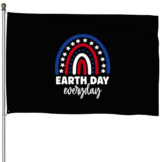 Earth Day House Flags
