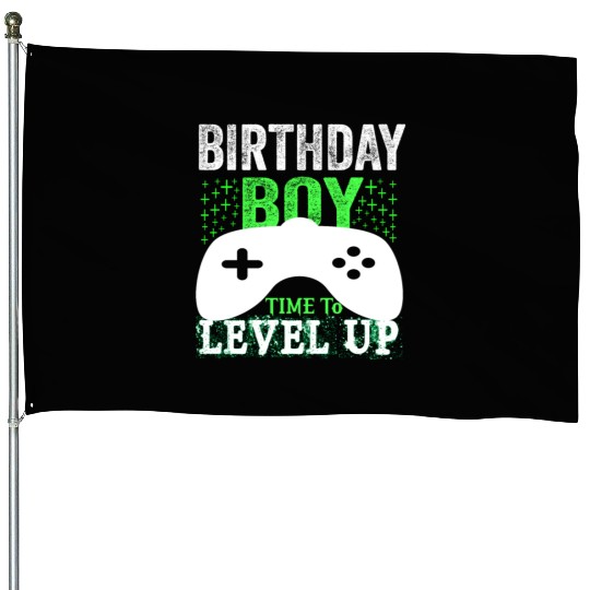 GAmer, birthday boy, time to level up House Flags