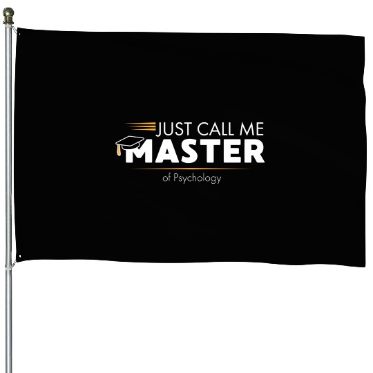 Master Of Psychology 2020 Graduation House Flags