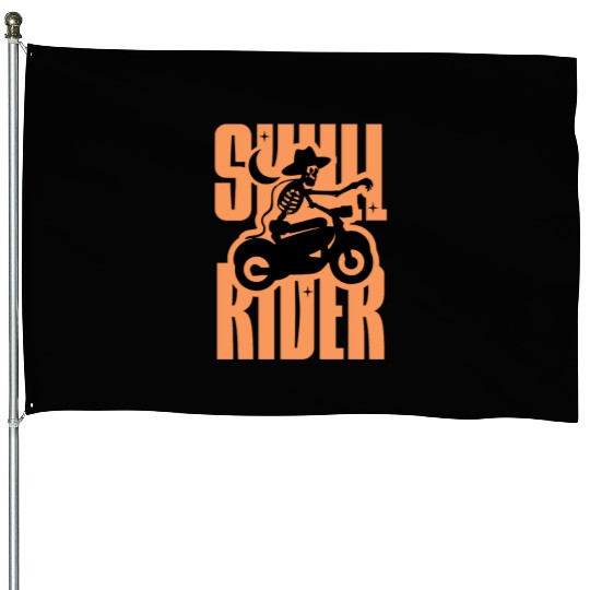 Skull Rider AI House Flags