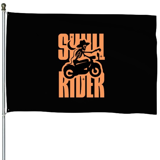 Skull Rider AI House Flags