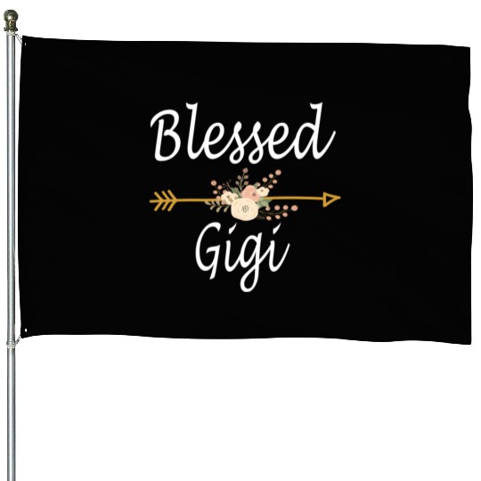 Blessed Gigi Mothers Day House Flags