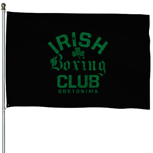 Irish Boxing Club Boston Massachusetts House Flags