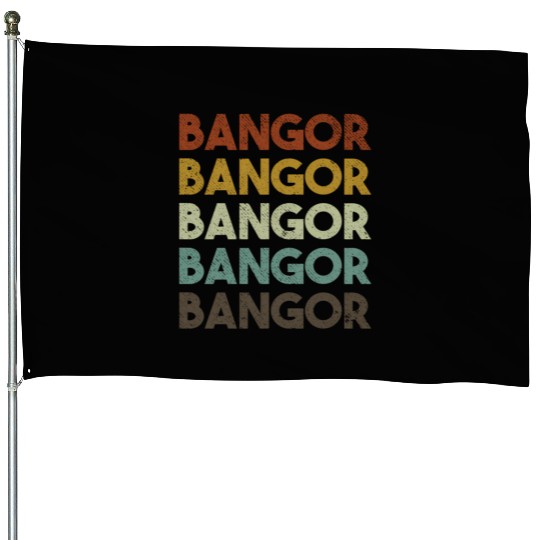 Bangor Maine House Flags