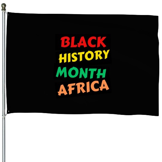 design House Flags Black History Month Africa