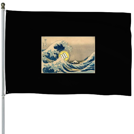 Sol painting art - Sol Crypto House Flags