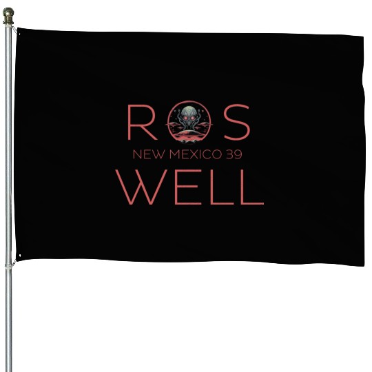 Roswell - New Mexiko Alien House Flags