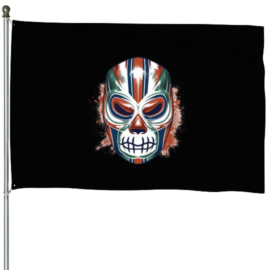 Lucha Libre Mexican Wrestling Mask Luchador House Flags