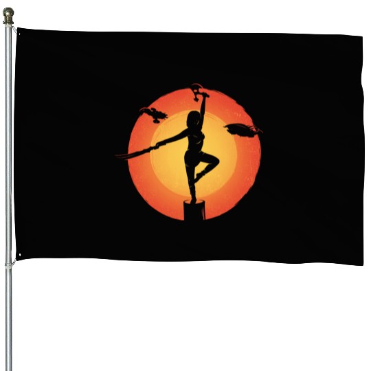 Serenity Kid House Flags