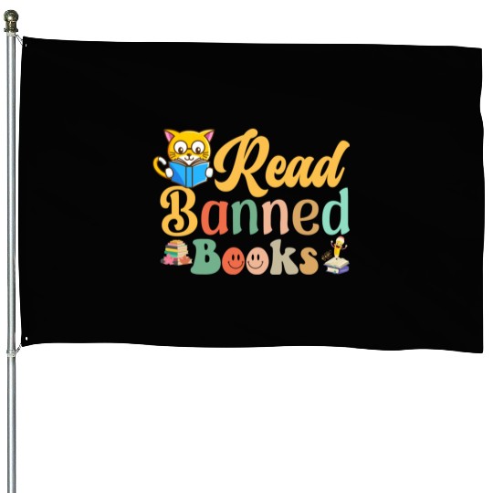 Read banned books House Flags readers gonna read