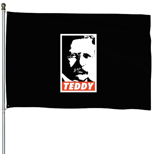Teddy Roosevelt House Flags