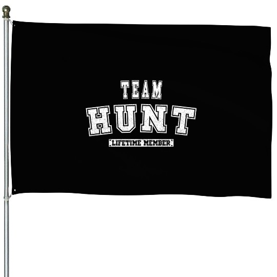 Team Hunt Lifetime Member Family Last Name House Flags