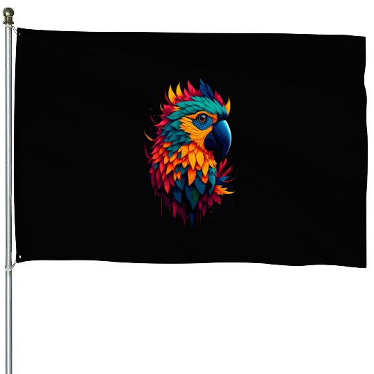 macaw House Flags