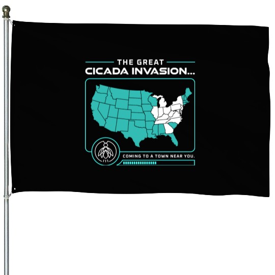 Cicada Invasion Coming To These States In Us Map House Flags