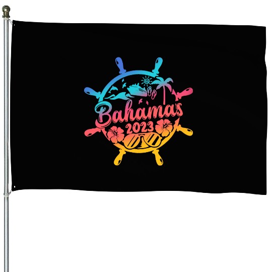 Bahamas Cruise 2023 Family Friends Group Vacation House Flags