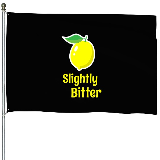 Slightly Bitter Lemon Fruit House Flags