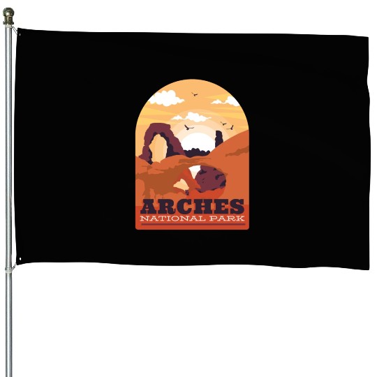 Arches National Park House Flags