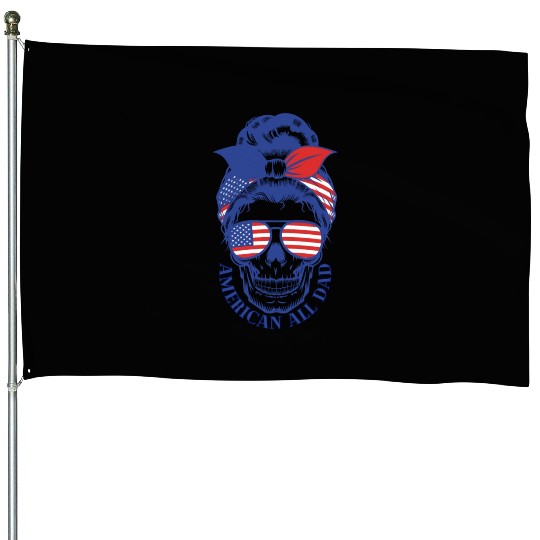 American Dad House Flags, Retro American Dad House Flags,