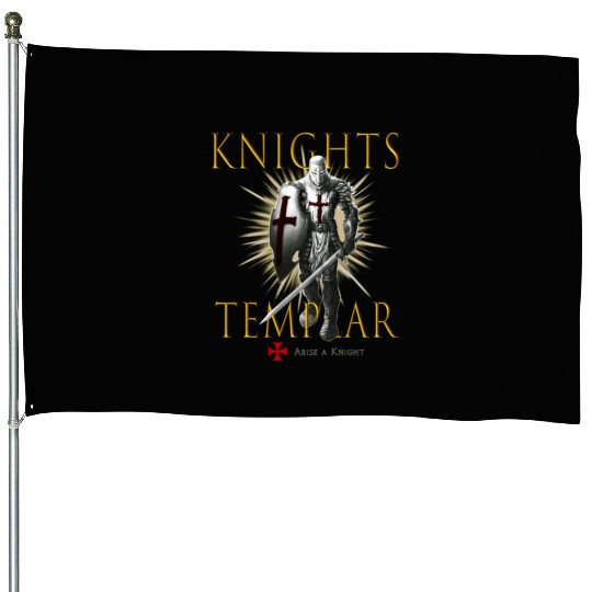 Knights Templar Christian Religious Warrior Oath E House Flags