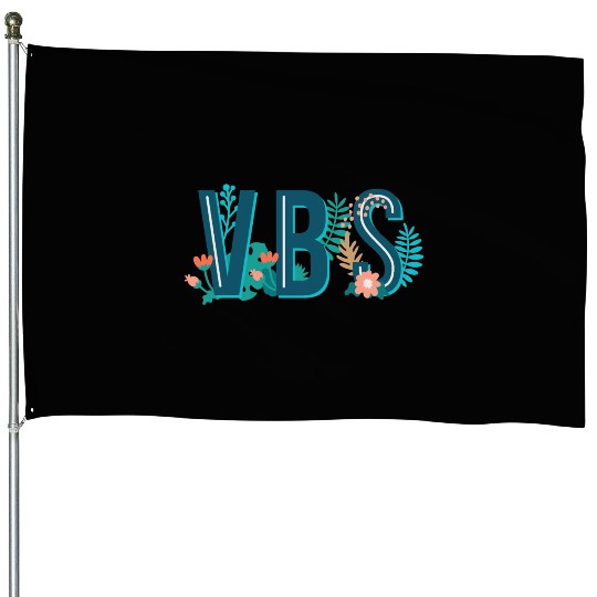 VBS Crew Summer Camp Bible Study Vacation Bible House Flags
