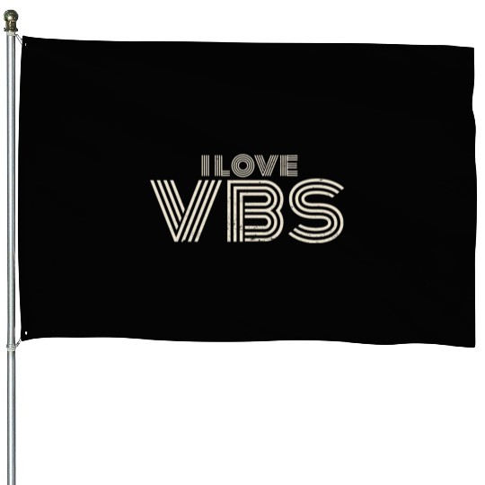 VBS Crew Summer Camp Vacation Teacher Student House Flags