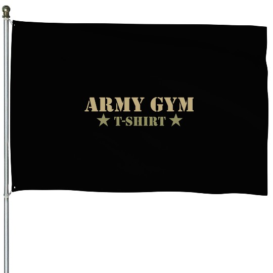 Army Gym Costume cool House Flags