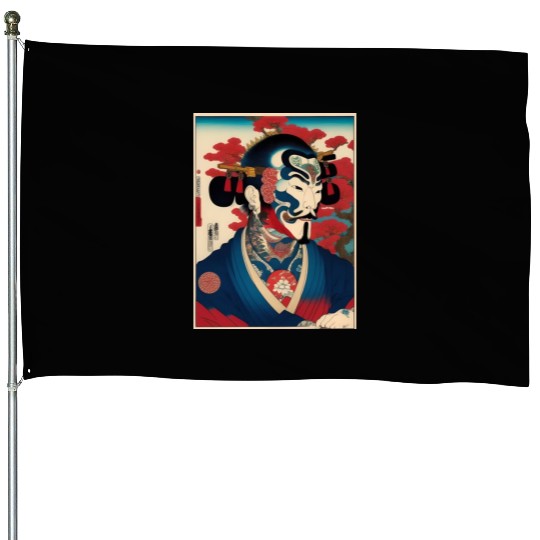 Yakuza Warriors of the Edo Night House Flags