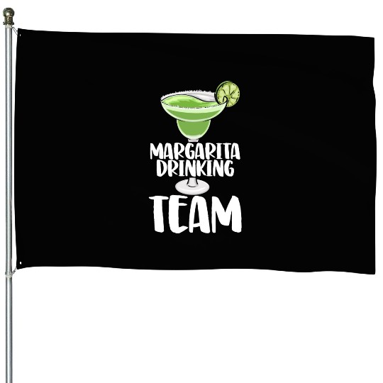 Margarita Drinking Team House Flags