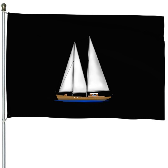 Sailing Key Largo Florida Keys Beach Sunset House Flags