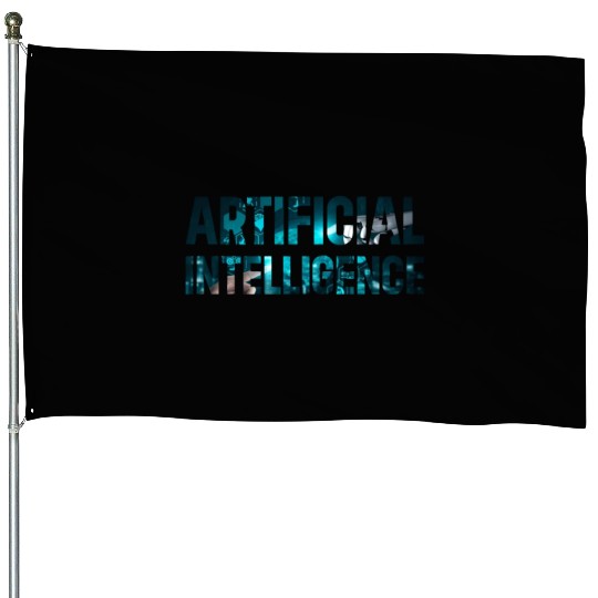 Ai Artificial Intelligence House Flags