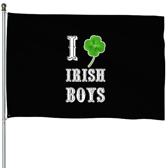 Shiny Saint Patrick s Day Shamrock Rhinestone House Flags