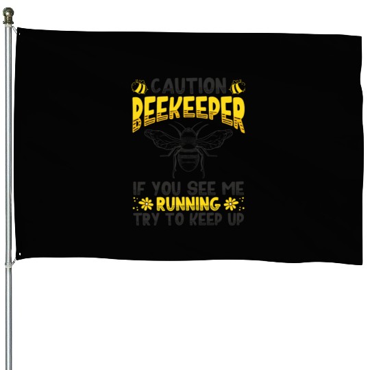 Beekeeper Idea Beekeeping Honey Bee Lover House Flags