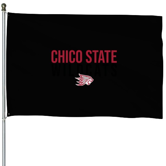 Chico State Wildcats House Flags