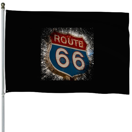 Route 66 House Flags