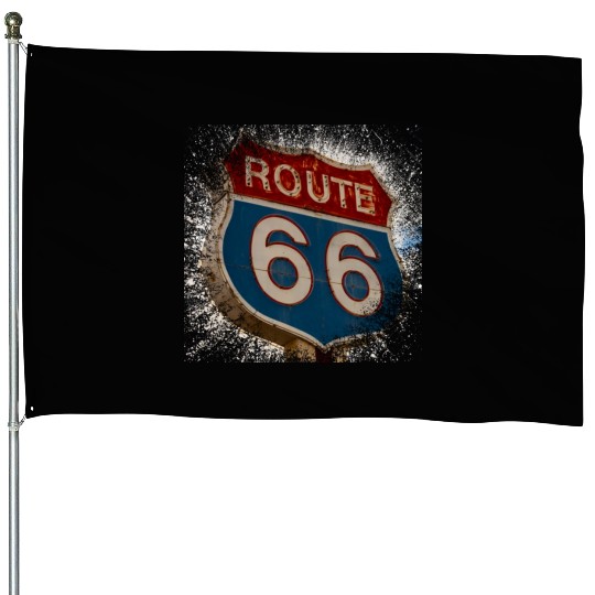 Route 66 House Flags