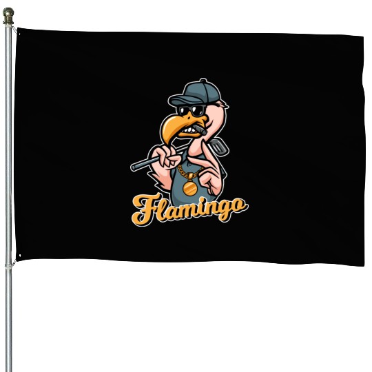 Flamingo Golf House Flags