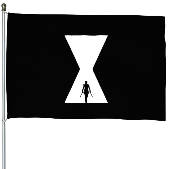 The Black Widow House Flags