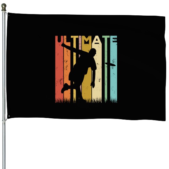 Ultimate Frisbee Frolf Disc Golf Flying Disc Sport House Flags