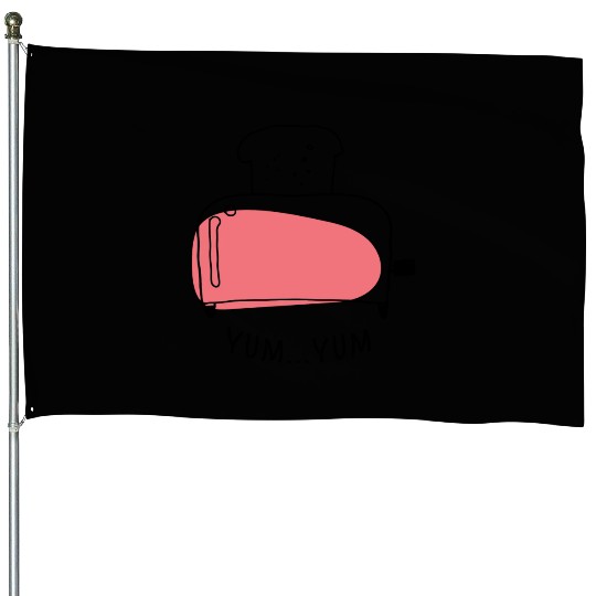 Kitchen Wear Draw Image For Food Or Cooking House Flags