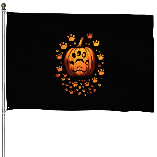Chihuahua Halloween Puppy Trick Or Treat Dog Lover House Flags