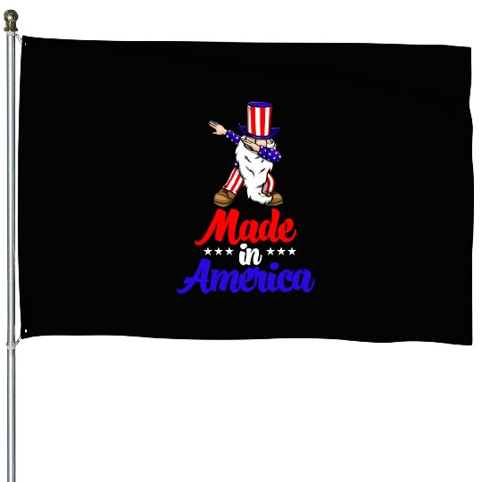 Made In America House Flags