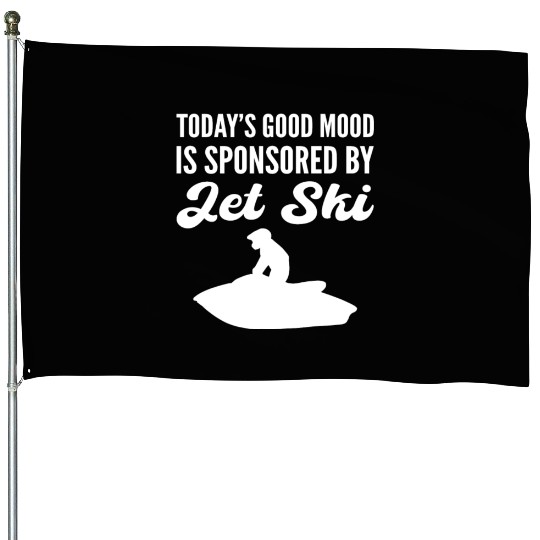 Todays Good Mood Freediver Gift House Flags