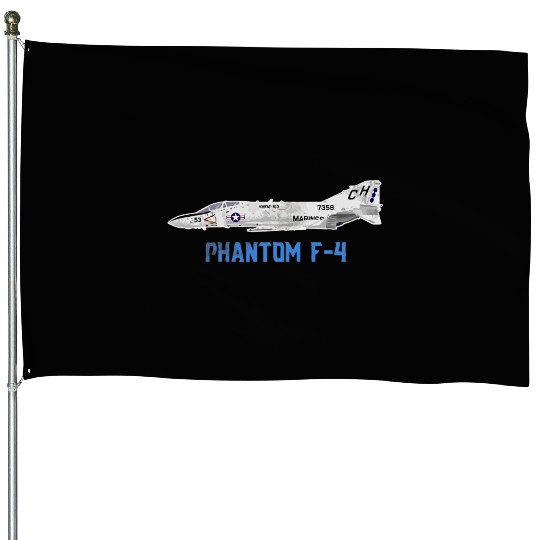 Phantom F 4 Vintage Machine Veteran Pilot House Flags